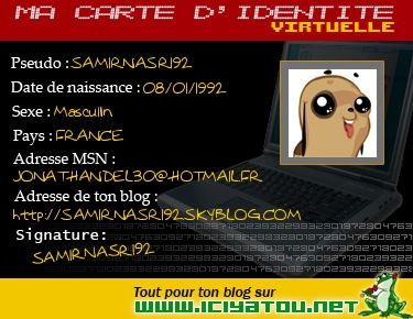 la carte d identite de nanthan